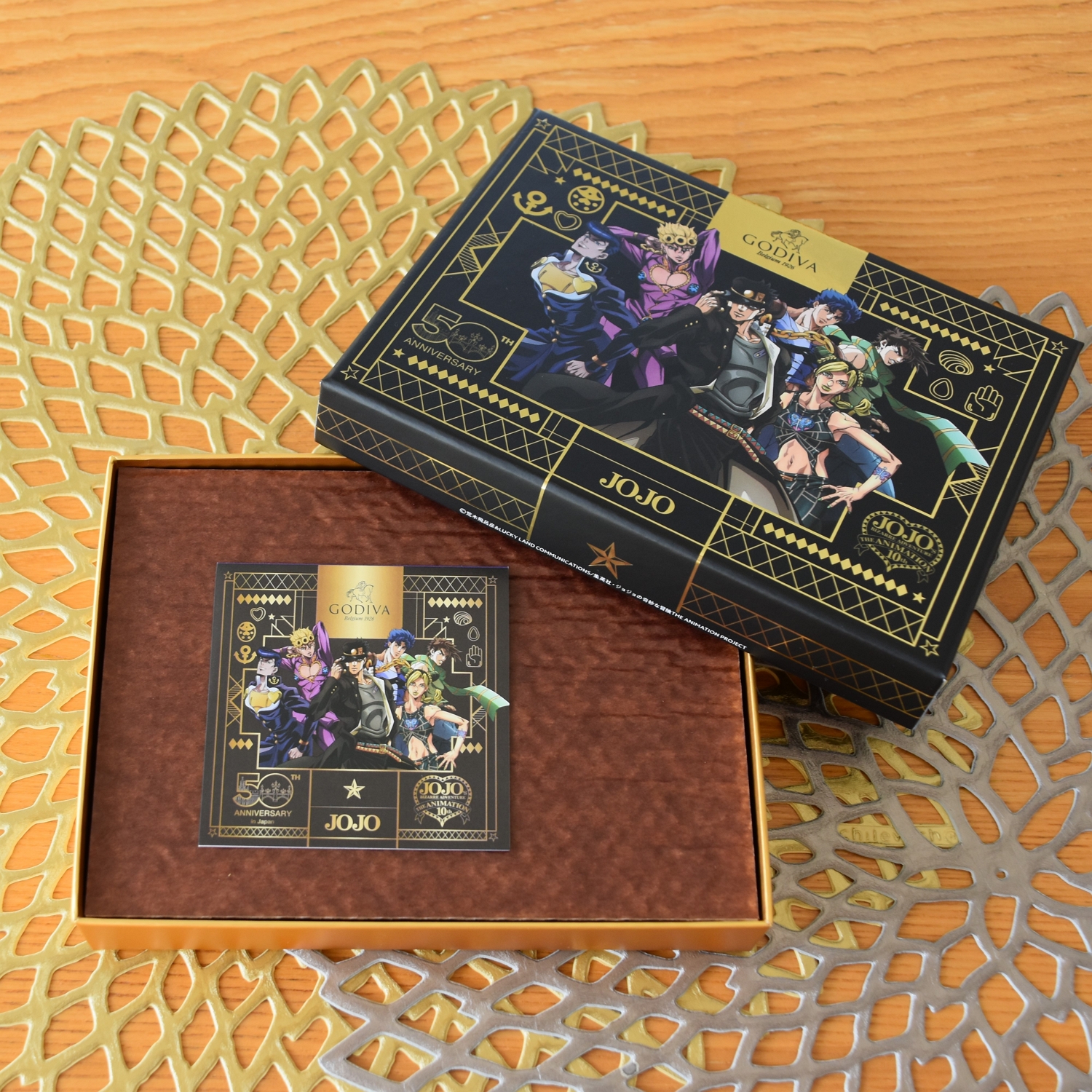 チョコレート GODIVA×ジョジョの奇妙な冒険(6粒入)｜Yahoo